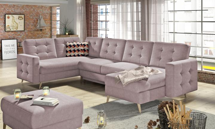 Actual product image ELTAP Asgard U (Sofa landscape, 5-seater, Sofa bed)