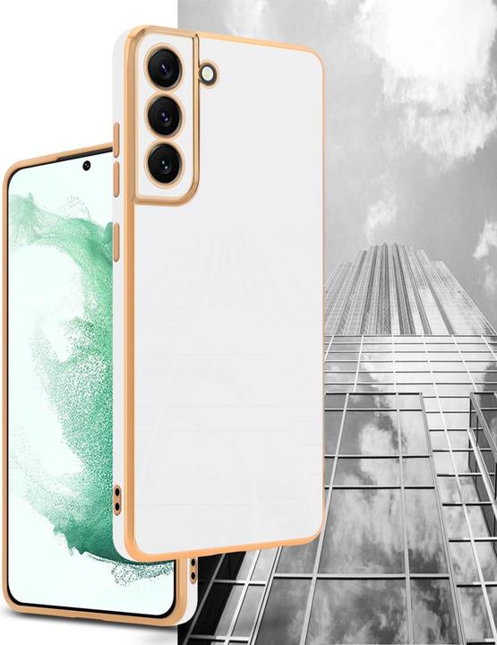 Produktbild Cadorabo Hülle für Samsung Galaxy S21 PLUS im TPU mit Kameraschutz LM130 Style (Samsung Galaxy S21+)