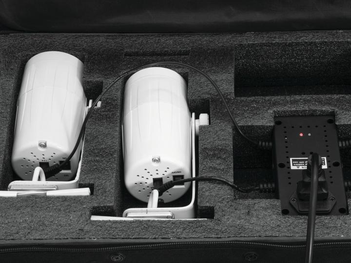 Actual product image Eurolite SB-4C soft bag with charger