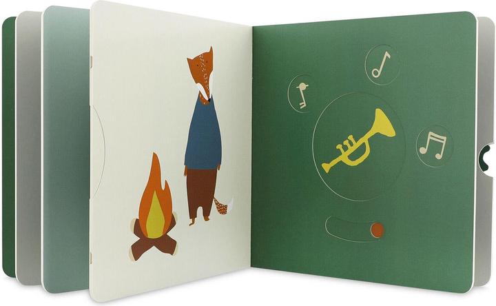 Actual product image Trixie Baby Slide book - Camping (MQ4)