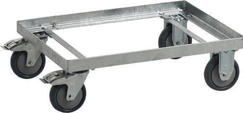 Actual product image Craemer Chassis steel, galvanised angular for transport container 400 l