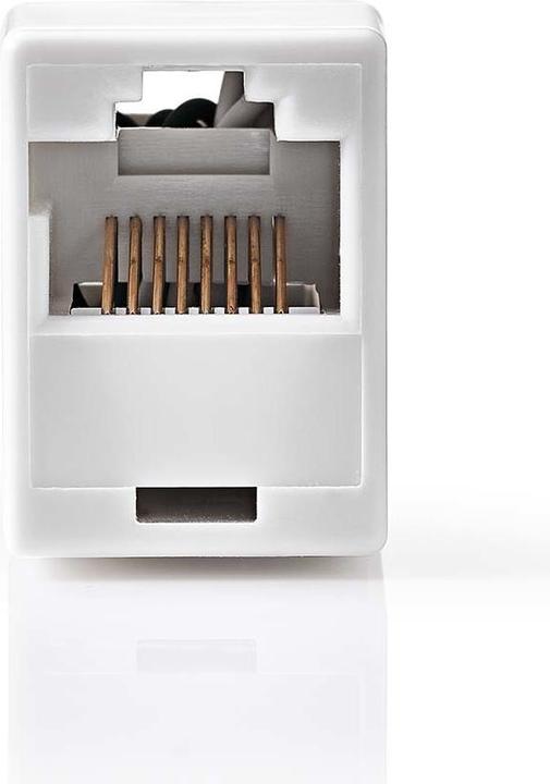 Immagine prodotto Nedis Accoppiatore di rete | CAT5 | Non schermato | Presa RJ45 | Presa RJ45 | Dritto | ABS | Scatola (S/FTP, CAT5, 0.04 m)
