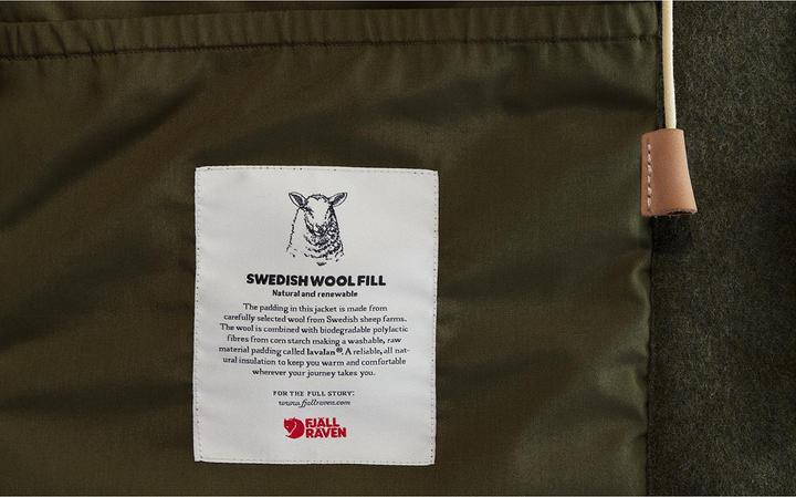Actual product image Fjällräven Singi Wool Padded Parka (S)