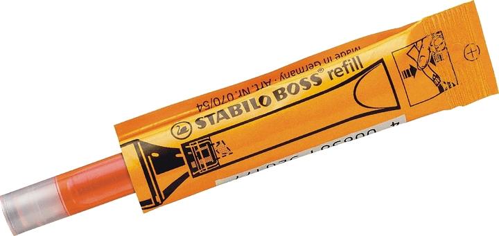 Actual product image STABILO BOSS ORIGINAL Refill (Neon orange, 5 mm, 1 x)