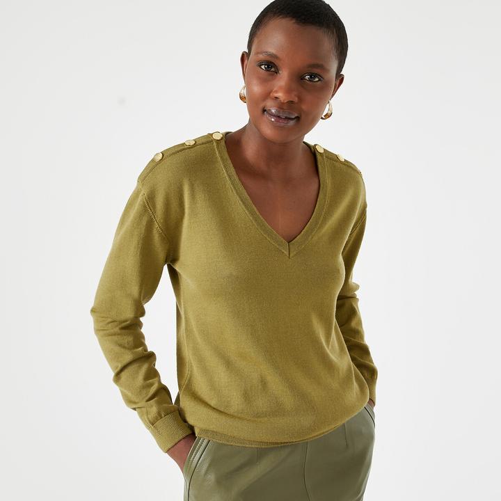 Actual product image Anne Weyburn Fine knit jumper (42)