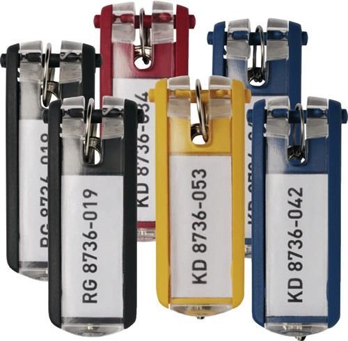 Durable SchlüsselAnHänger Key Clip farbig sortiert Ku.