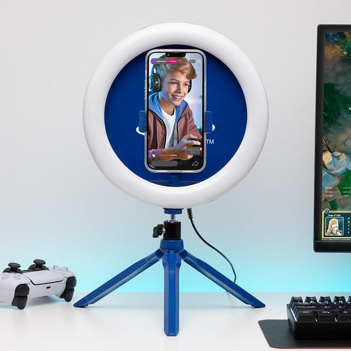 Immagine prodotto Paladone Products PlayStation - Lampada di streaming con supporto per telefono