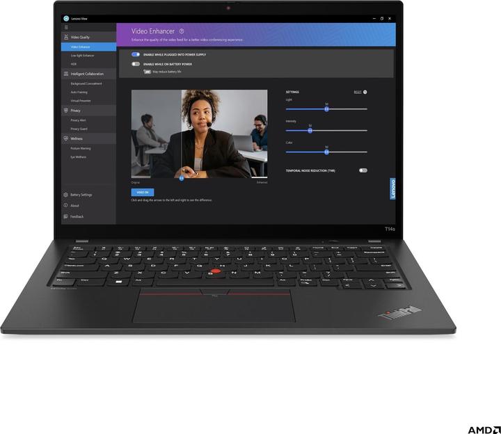 Actual product image Lenovo ThinkPad T14s Gen 4 (AMD)
