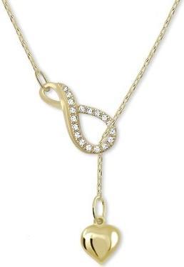 Produktbild Brilio Gold original necklace Infinity with heart 279 001 00097 00
