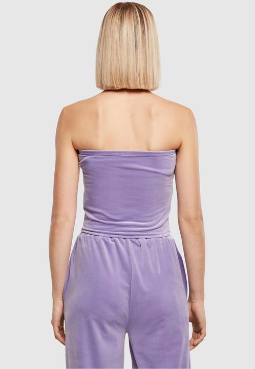 Actual product image Urban Classics Ladies Short Velvet Tube Top (4XL)