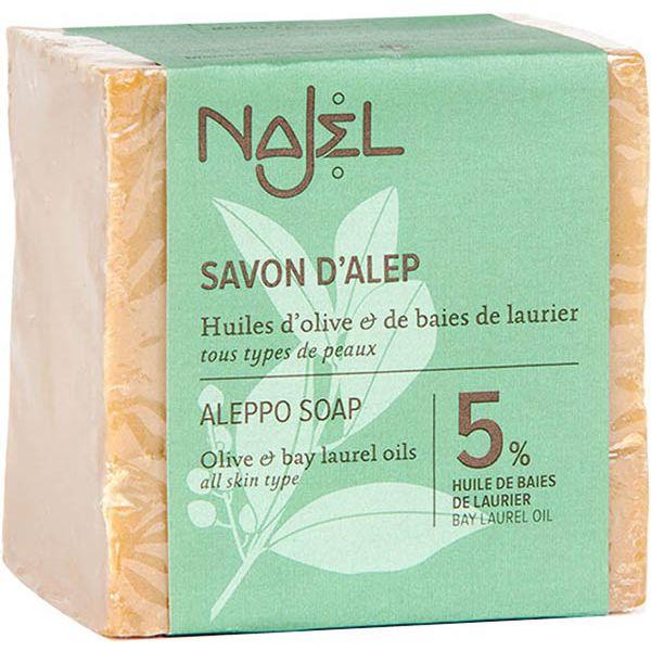 Actual product image Najel Savon Alep 5 HBL (refill)