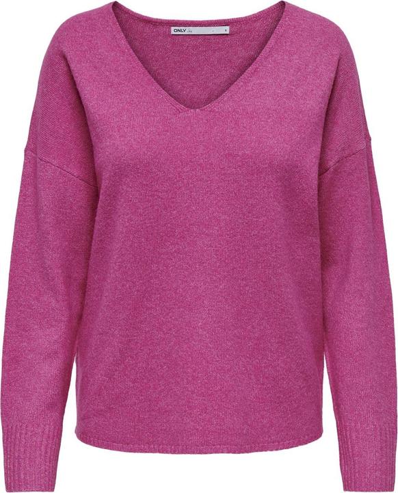 Only V-Ausschnitt Strickpullover Strickpullover