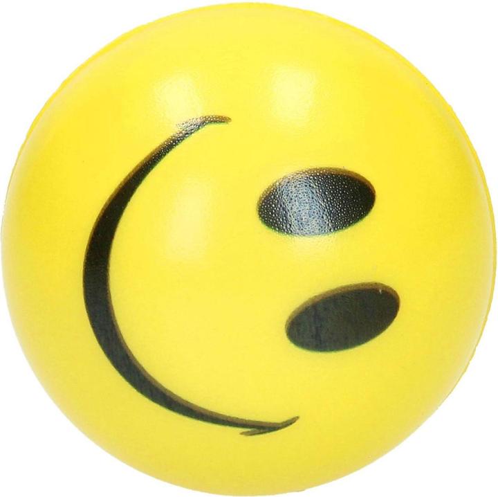 Actual product image Softball Smiley Face, 6cm