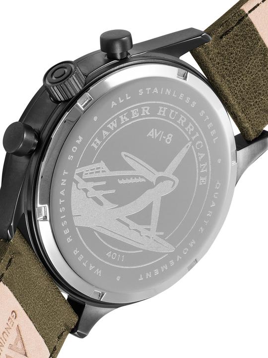Immagine prodotto AVI-8 AV-4011-0E Cronografo Hawker Hurricane 42mm 5ATM (Cronografo, 42 mm)