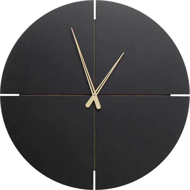 Actual product image Kare Design Wall clock Andrea Black Ø60cm (60 cm)