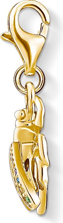 Produktbild Thomas Sabo Charm-Anhänger (750 Gelbgold Vergoldung, 925er Silber)