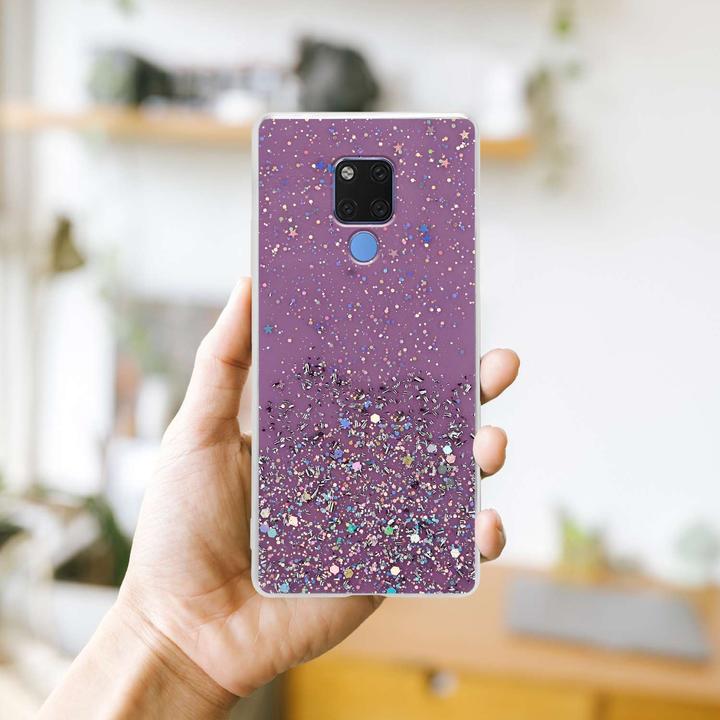 Produktbild Cadorabo TPU Cover funkelnder Glitter (Huawei Mate 20)