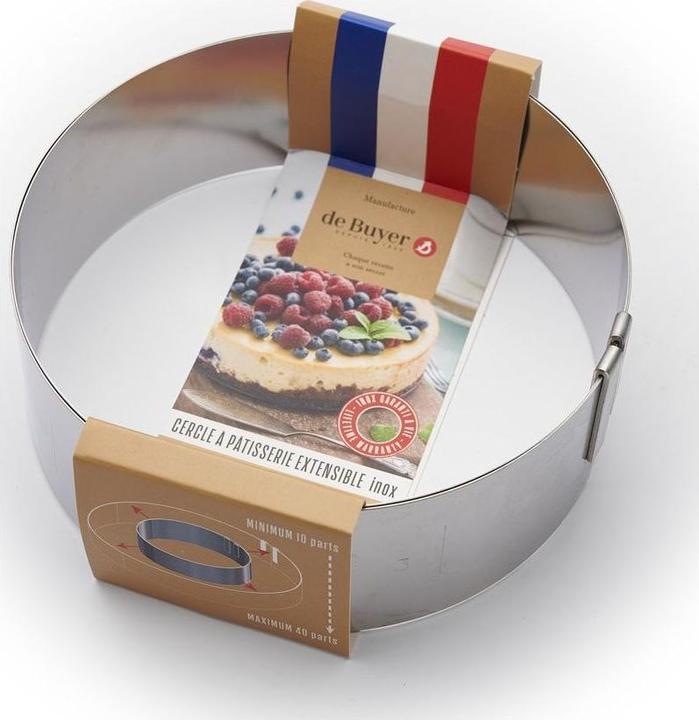 Image du produit de Buyer Anneau à tarte réglable (36 cm)