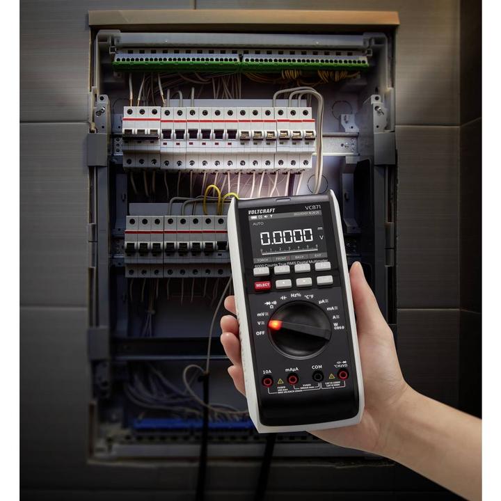 Produktbild Voltcraft VC871 Hand-Multimeter digital CAT III 1000 V, CAT IV 600 V Anzeige ( (CAT III 1000V, CAT IV 600V)