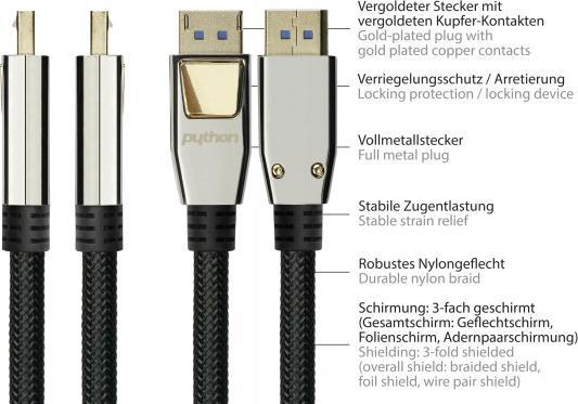 Produktbild Good Connections DisplayPort — DisplayPort (3 m, DisplayPort)