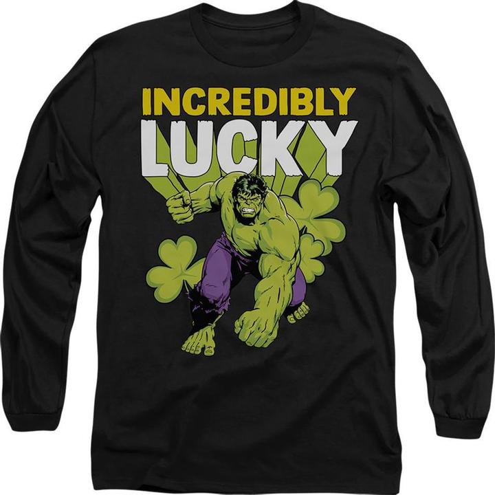 Produktbild Hulk Incredibly Lucky TShirt St PatricksTag (XXL)