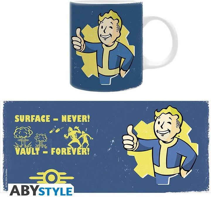 Produktbild ABYstyle Fallout - Vault Boy Blau (320 ml, 1 x)