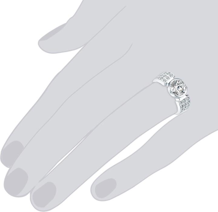 Produktbild Rafaela Donata Damen Sterling Silber Zirkonia silber - 3908 (51, 925 Silber)