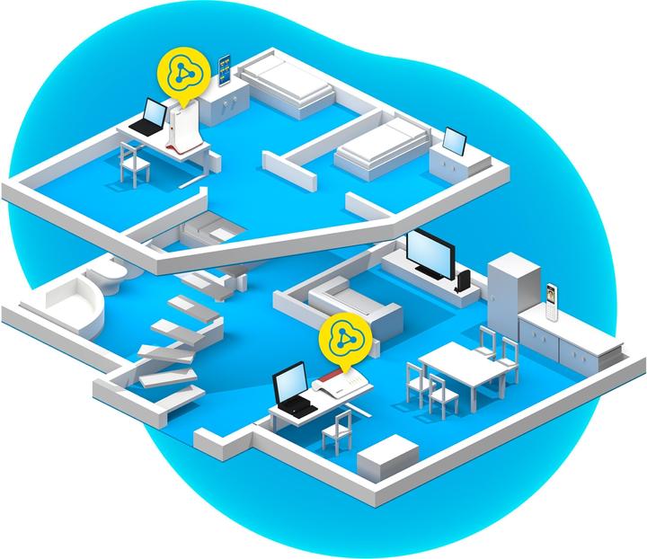 Produktbild AVM FRITZ!Repeater 6000 (2400 Mbit/s, 1200 Mbit/s)