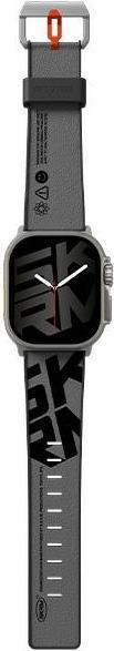 Actual product image Skinarma Band Spunk Apple Watch Ultra pewter green