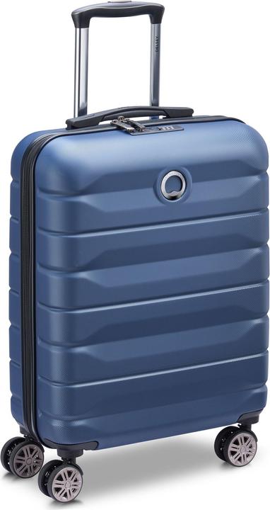 Produktbild Delsey Air Armour Slim -matkalaukku, sininen (40 l, Handgepäck (bis 50l))