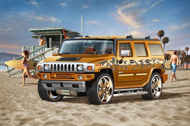 Actual product image Revell Hummer H2