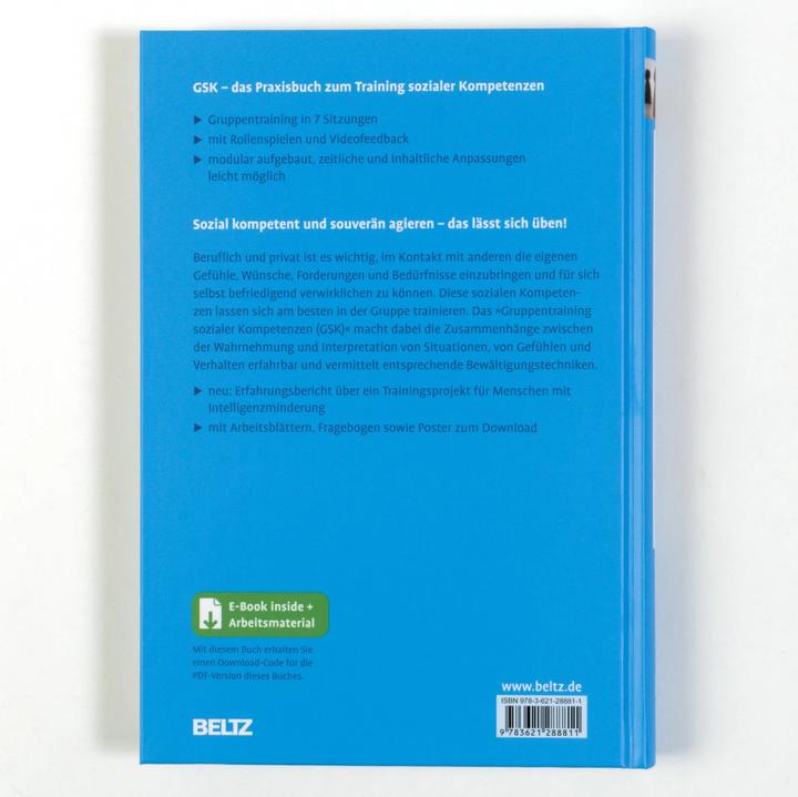Image du produit Gruppentraining sozialer Kompetenzen GSK (Allemand, Rüdiger Hinsch, Ulrich Pfingsten, 2023)