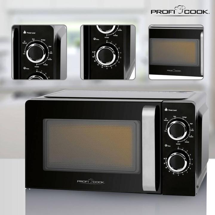 Produktbild Bomann PC-MWG 1208 Arbeitsplatte Grill-Mikrowelle, Edelstahl (17 l)