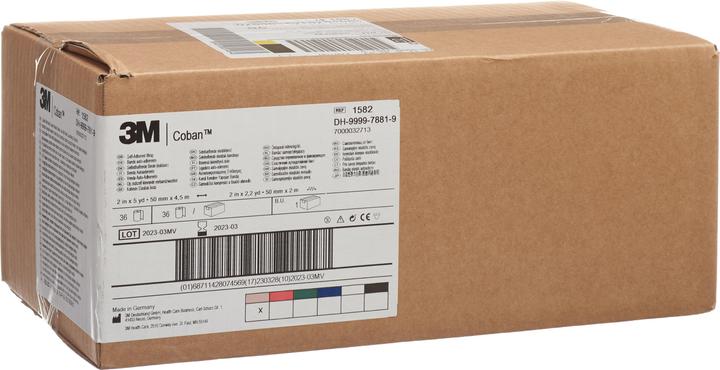Image du produit 3M Coban Bande élastique auto-adhésive 5.1cmx4.57m couleur chair