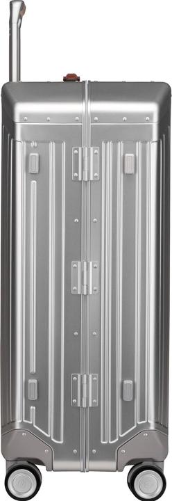 Produktbild Piquadro Ultra Slim Mittelgrosser Koffer Grau/Leder (75 l, M (50 - 90l))