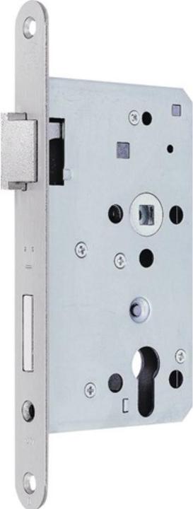 Produktbild BKS Panik-Einsteckschloss 1201 Panik-Funktion E abgerundet 24/65/72/9 mm DIN links Edelstahl (Profilzylinder)