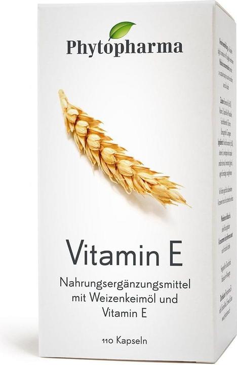 Immagine prodotto Phytopharma Vitamina E (110 Pezzo/i, Pillole, 100 g)