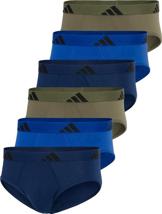 Immagine prodotto adidas Confezione da 6 slip / mutande Active Flex in cotone (XL, confezione da 6)