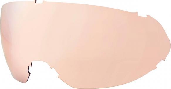 ALPINA SPORTS Ersatzvisier für Alto QV Visier-Skihelm (Farbe: 906 silber, für 59-63 cm)