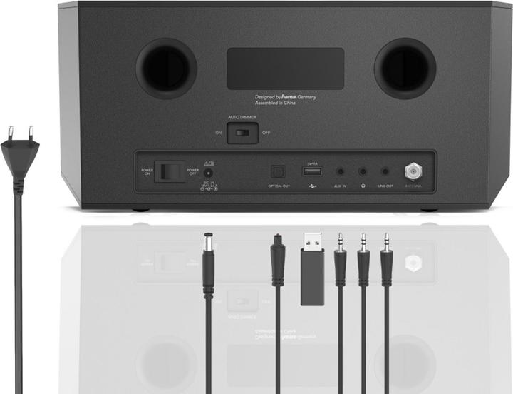 Produktbild Hama DIR3510SCBTX (DAB+, Internetradio, Bluetooth, WLAN)