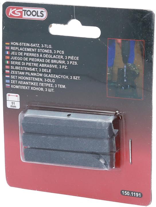 Image du produit KS Tools Jeu de pierres à déglacer, longue: 51 mm, pour 150.1190, 3 pcs