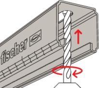 Image du produit Fischer FIS 538757 Rail de montage FLS 37/1.2 - 2m