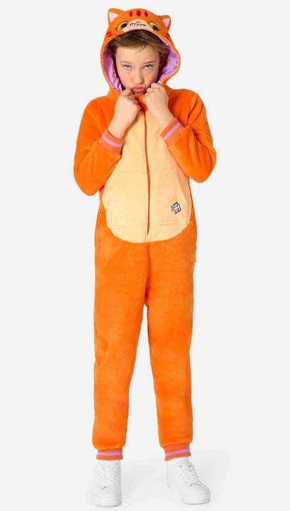 Actual product image OppoSuits Rote Katze Onesie für Kinder (134, 140, 146, 152)