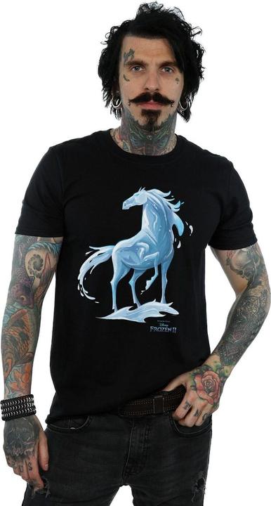 Actual product image Disney Mens Frozen 2 Nokk The Water Spirit T-Shirt (L)