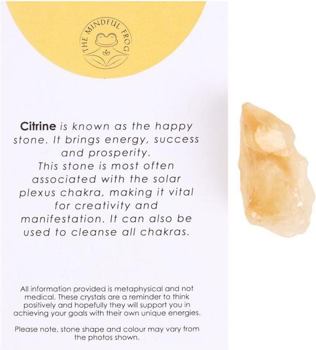 Produktbild Something Different Kristall Citrin Rau