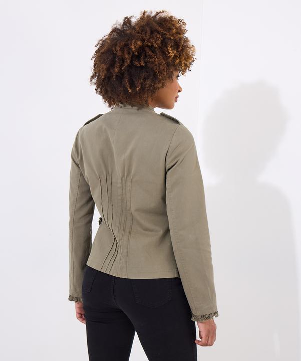 Actual product image Joe Browns Military Lace Trim Jacket (46)