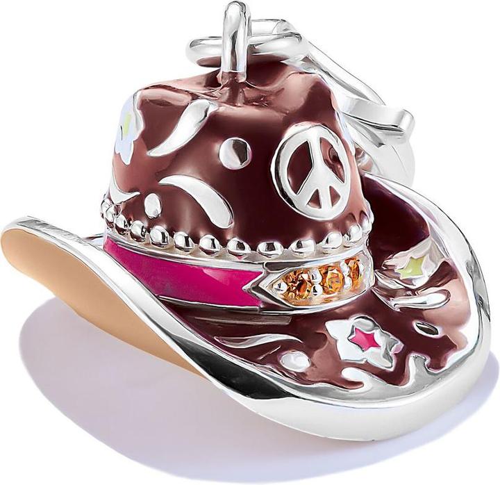 Immagine prodotto Thomas Sabo Charm-Anhänger Cowboy Hut Silber (Argento 925, Smalto)