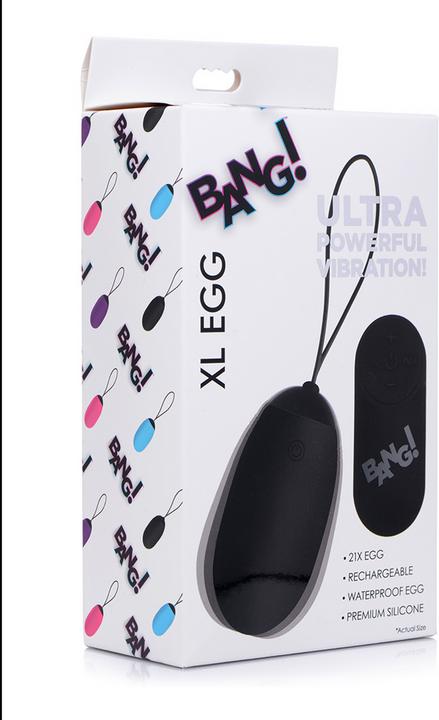 Image du produit XR Brands XL OEuf vibrant noir