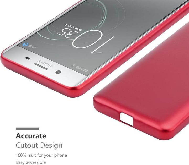 Produktbild Cadorabo TPU Matt Metallic Cover (Sony Xperia XZ Premium)
