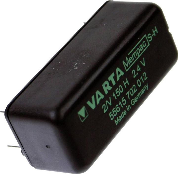 Actual product image Varta 55615 702 012, Rechargeable battery, Nickel-Metal Hydride (NiMH), 2.4 V, 2 pc(s), 150 mAh, -40 (2 pcs., 150 mAh)
